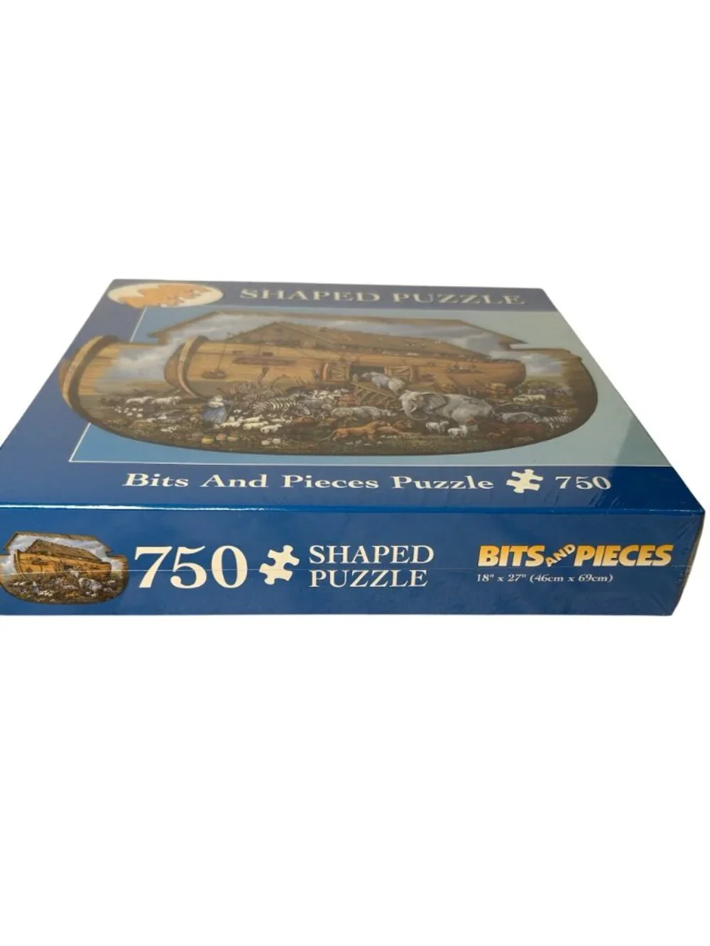 NEW Bits And Pieces 750-Piece Noahs Ark Shaped Jigsaw Puzzle 18